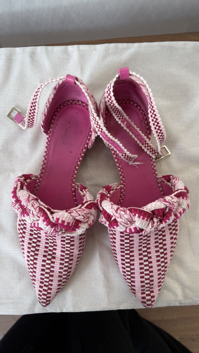 Scarpe da donna: Antolina Woven Pointed Toe Ballerinas, Size 40 – Usato da zug venduto da Inaar 1