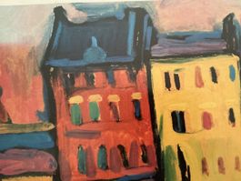 Wassily Kandinsky – gerahmter Kunstdruck mit Rahmen
