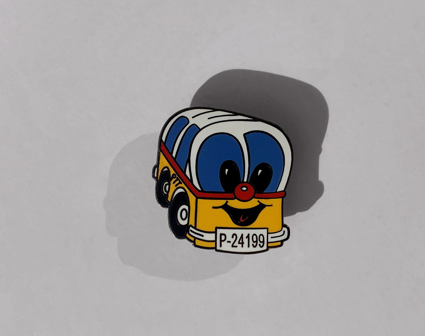 Placchette & Badge: Postauto Post PTT Poschti Plüschpostauto Maskottchen Magnet – Nuovo (secondo la descrizione) da Bern venduto da AWiBe