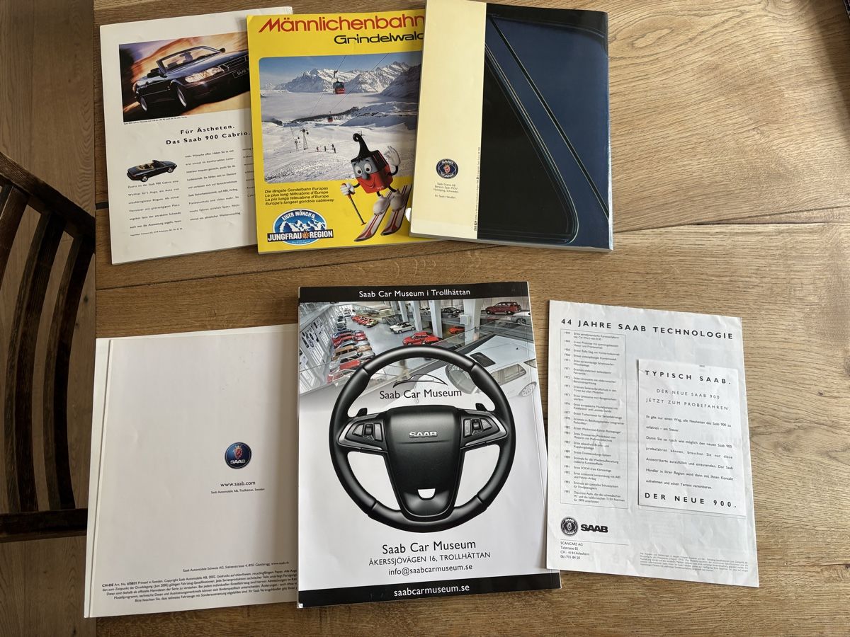 Saab Dokumente: SAAB Prospekte Div. – Gebraucht aus Bauma von haelge01 3