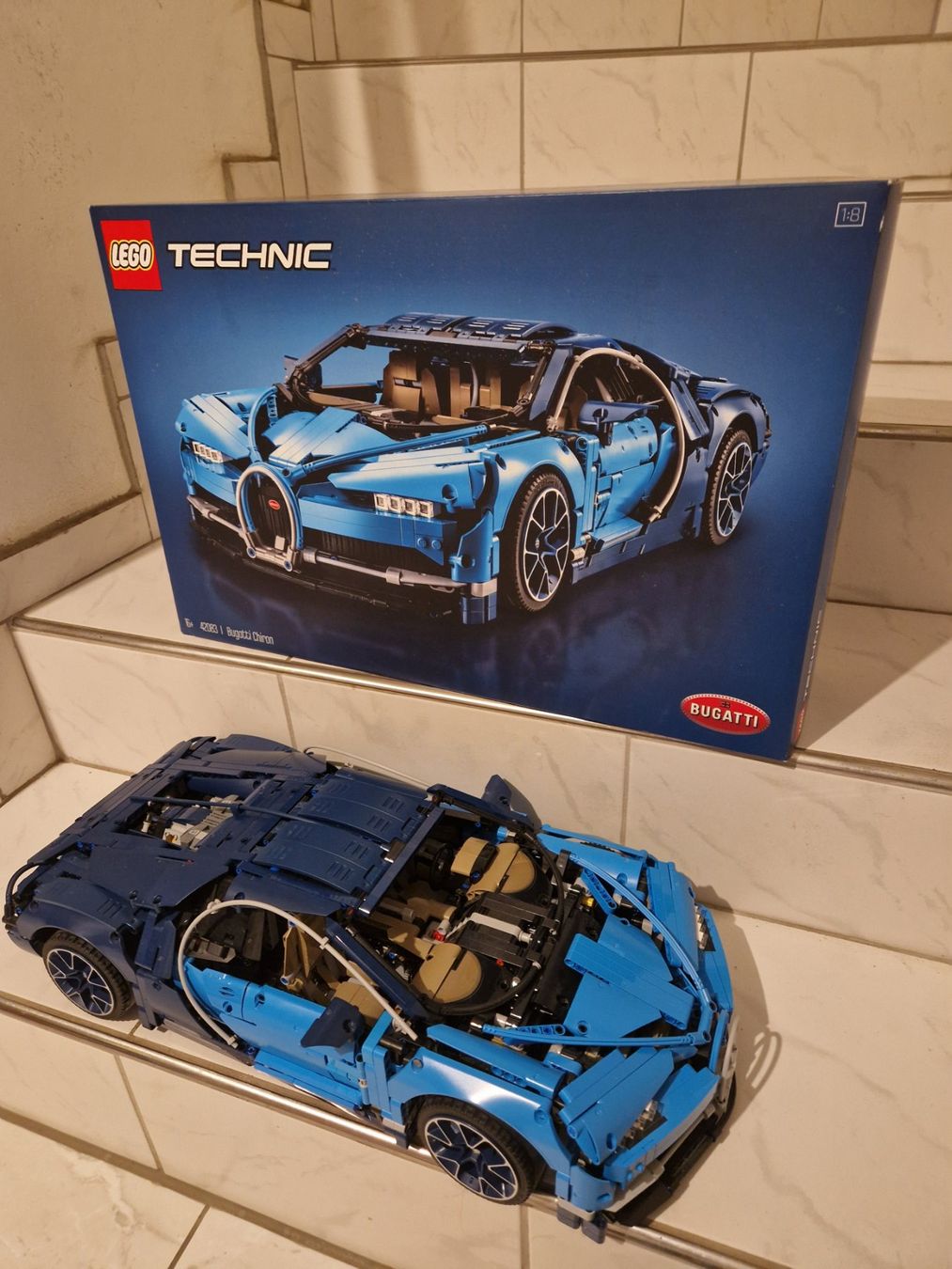 Lego Baukästen: LEGO Technic Bugatti Chiron 42083 Modell gebraucht – Gebraucht aus Egnach von rom_ruet
