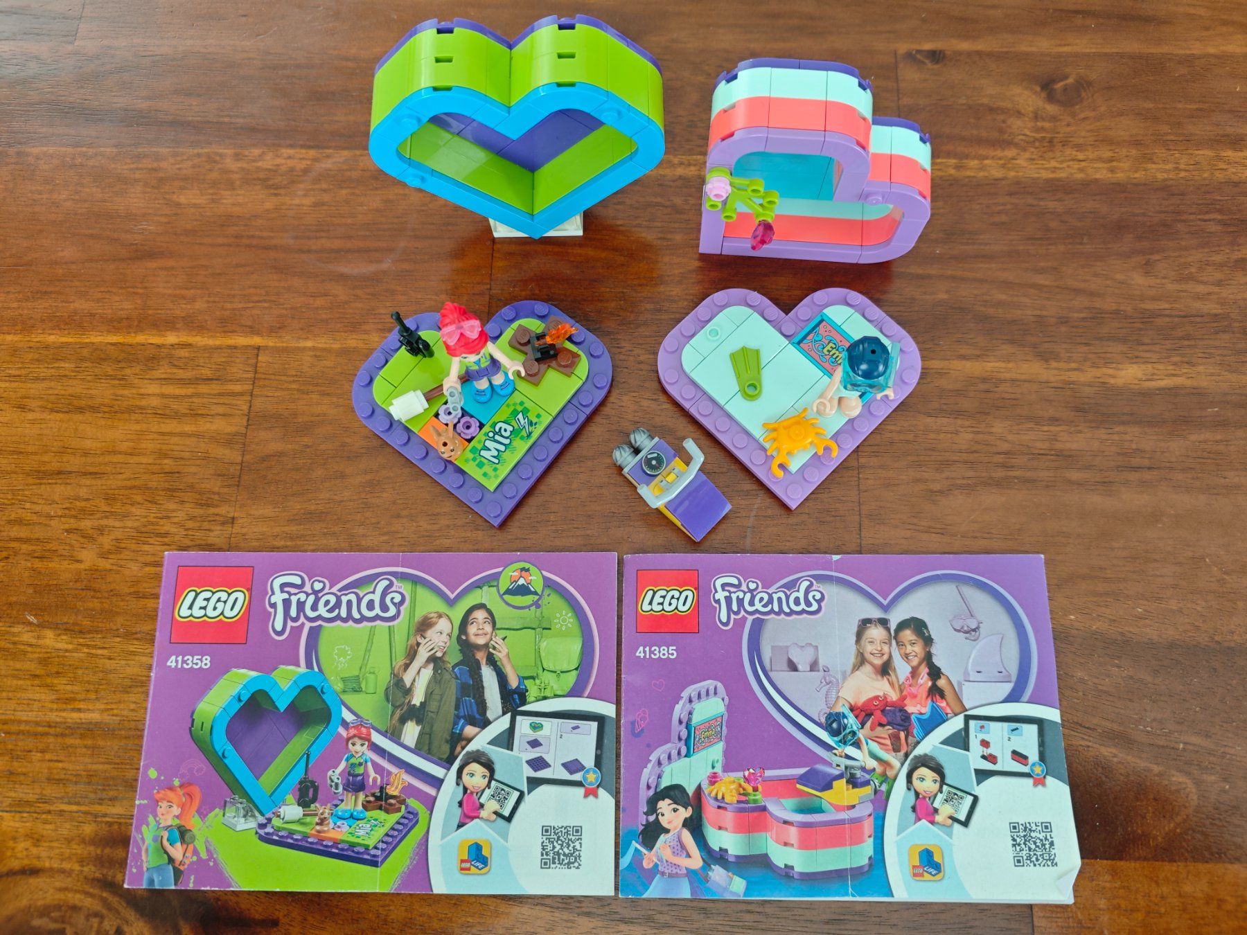 Lego Kit di costruzioni: LEGO Friends 2 Herzboxen 41358+41385. – Usato da Dürrenäsch venduto da gadofashion 1