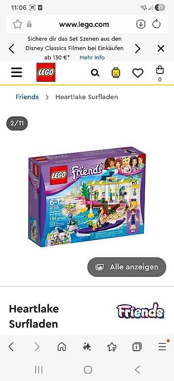 Kit di costruzioni: Lego Friends 41315 – Usato da Bowil venduto da frittillaria84