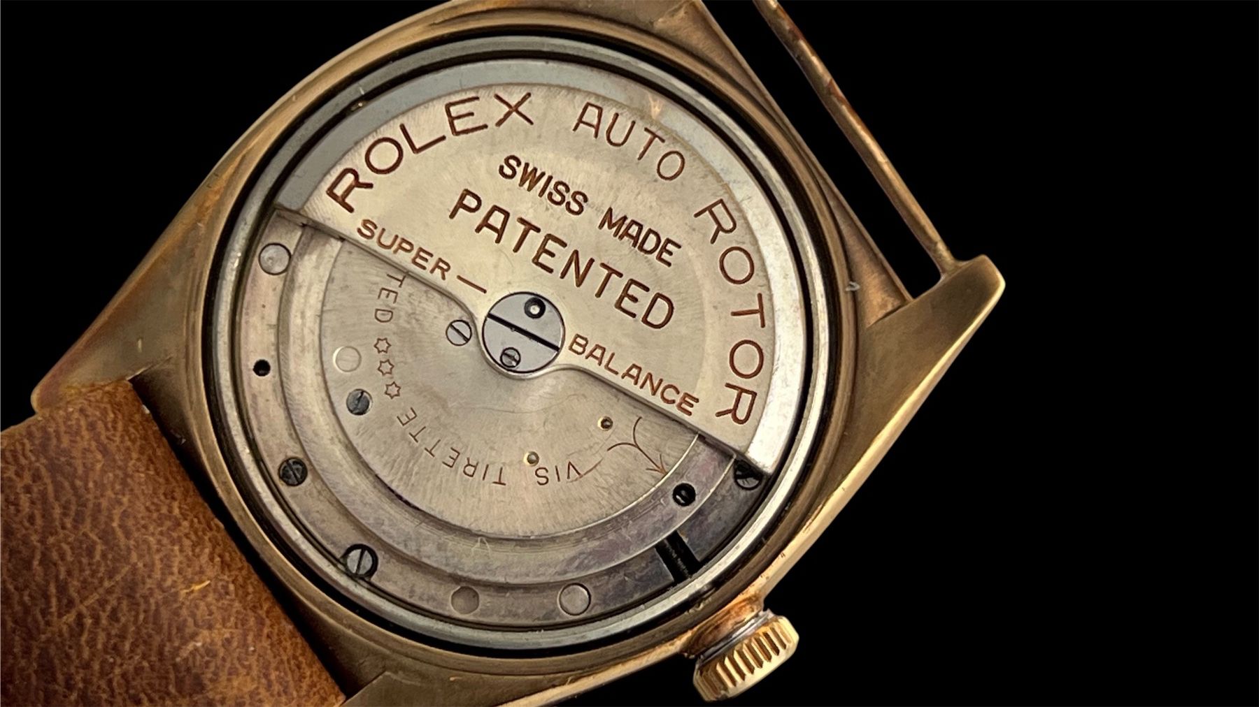 Rolex Orologi: Rolex Bubble Back Rose Gold Rare Collector' – Usato da Morges venduto da 24time 3