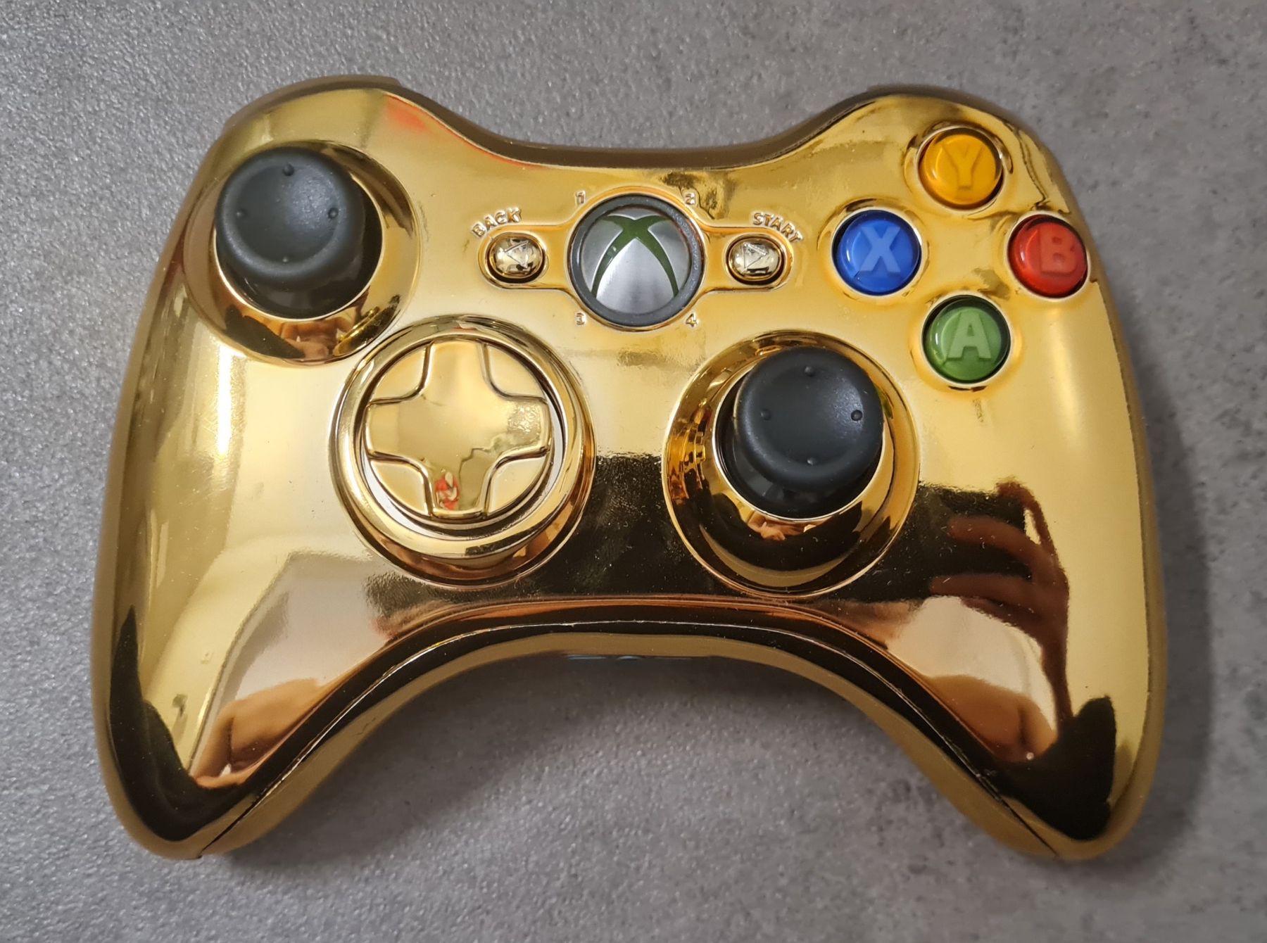 Controller: XBOX 360 Controller Wireless Gold – Usato da Birsfelden venduto da Dealgoenner24 3