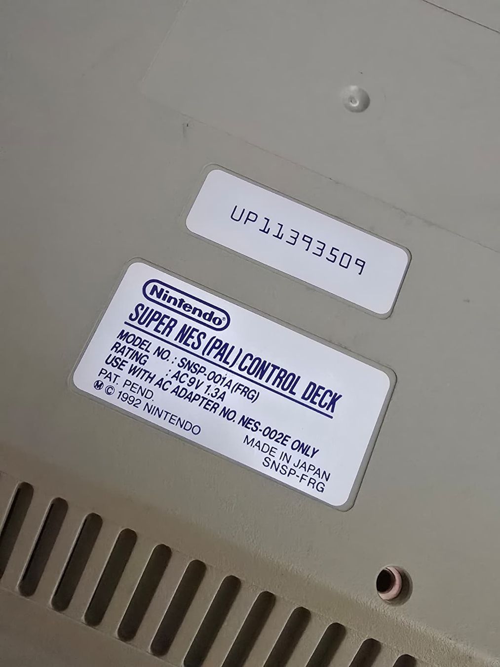 Nintendo Konsolen: Nintendo SNES PAL Konsole + 2 Controller – Gebraucht aus Emmen von BieteNurSo 1