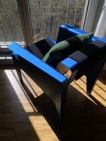 Exklusiver Designer-Sessel aus Aluminium 