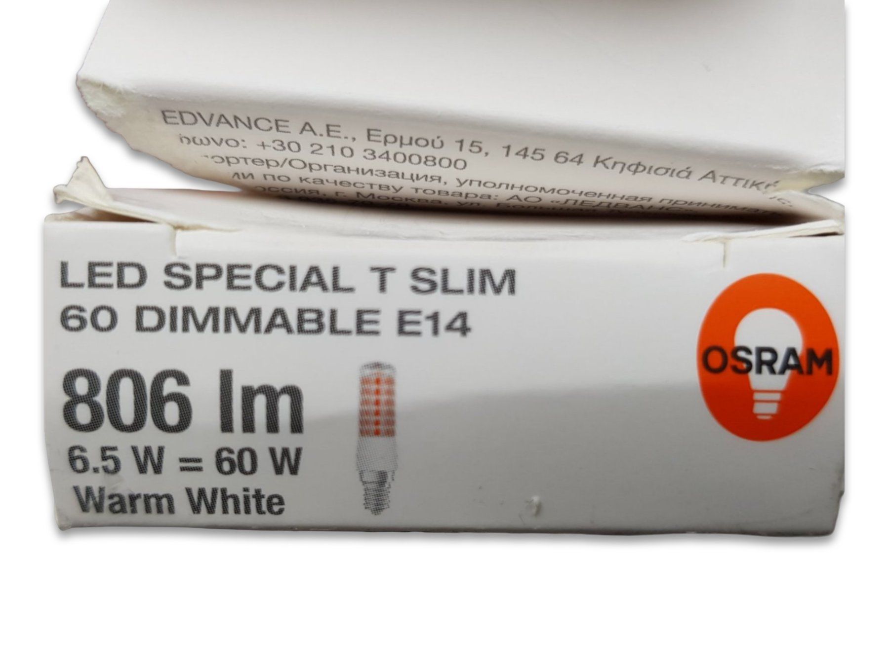 Osram Lampade: OSRAM LED Special T Slim E14 – Nuovo (secondo la descrizione) da Suhr venduto da Restwert_Suhr 3