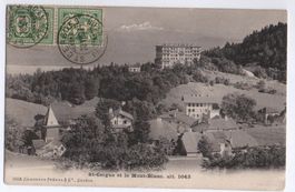 ST-CERGUE et le Mont-Blanc