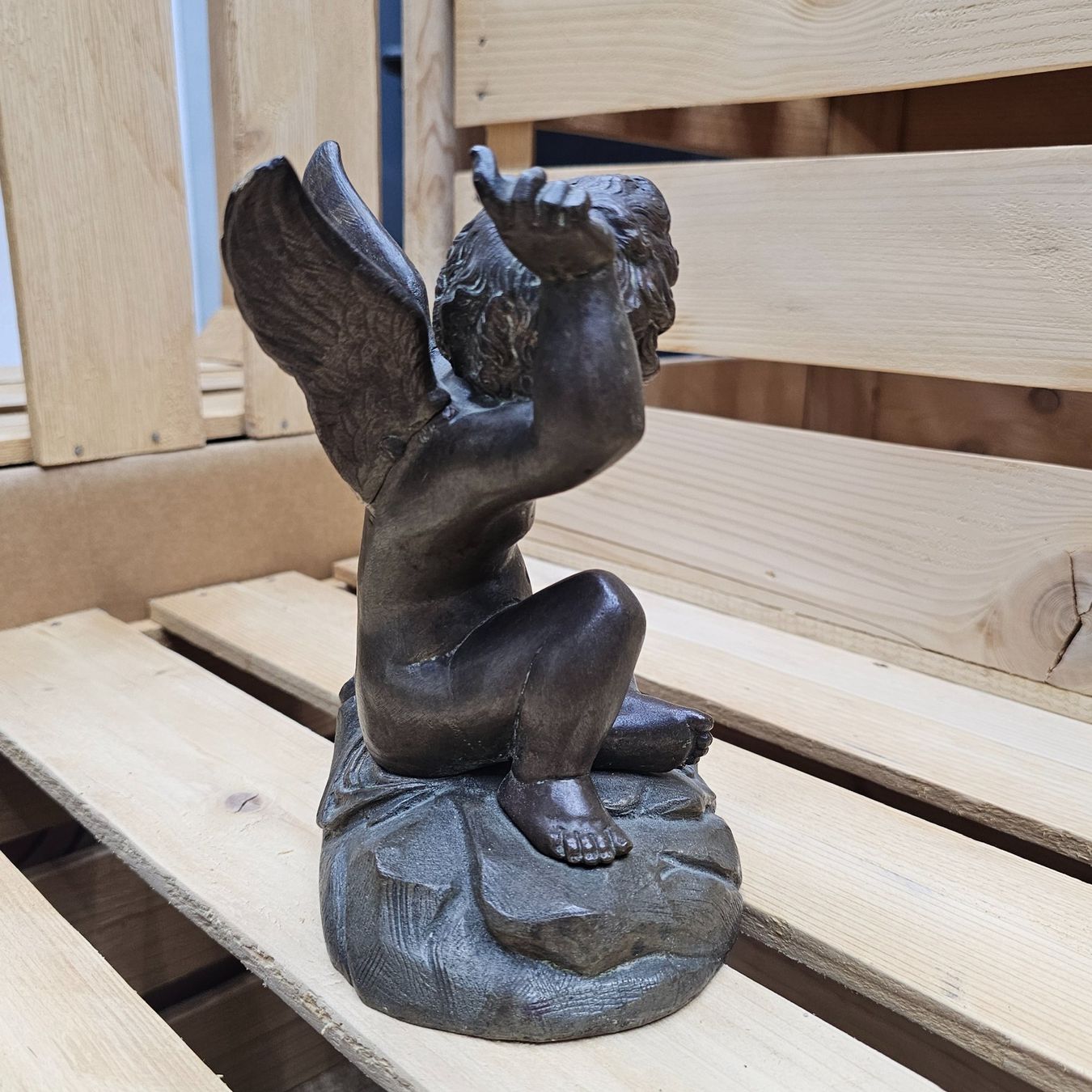 Statuette: Statue ange en bronze – Usato da Vétroz venduto da ETERNYA.ART 2