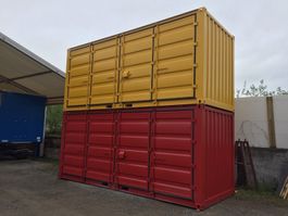 20' Lagercontainer Open Side!