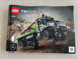 Lego Technik Anleitung Instruktion 4x4 Mercedes Zetros 42129