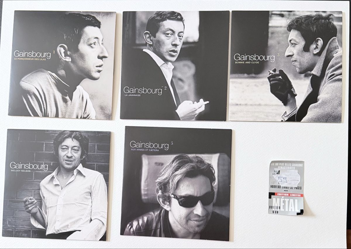 CD: Serge Gainsbourg Les 100 Plus Belles Chansons coffret CD – Nuovo (secondo la descrizione) da Courgevaux venduto da auxtrouvailles 2