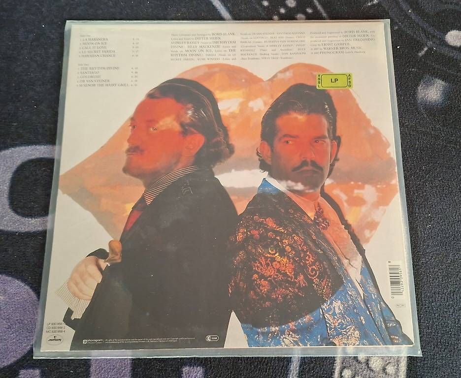Dischi in vinile: YELLO :one second (1987) LP – Usato da NENDELN venduto da Vinylandmote 1