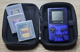GAME BOY color mit Tasche & Games - Top Set