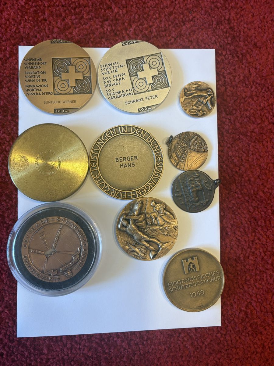 Medaglie: Medaille und 2 Anhänger  – Usato da Murten venduto da Tzaugg 4