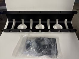 Kabelkanal Schreibtisch schwarz neu