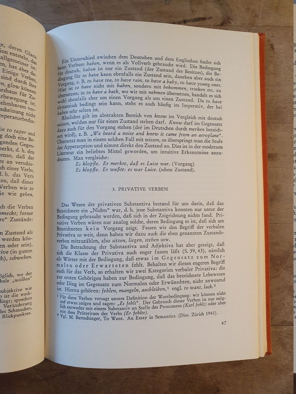 Libri: Der Wortinhalt Ernst Leisi Quelle & Meyer – Usato da Zürich venduto da loosebone 3
