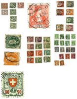 LOT 47 Antike Werte Helvetia Tellknabe Tell Brustbild Wappen