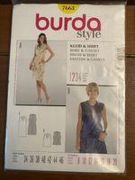 Burda Schnittmuster 7663, Kleid & Shirt, Gr. 34-46, Neu!
