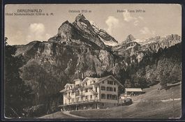 Braunwald, Hotel Niederschlacht gegen Or