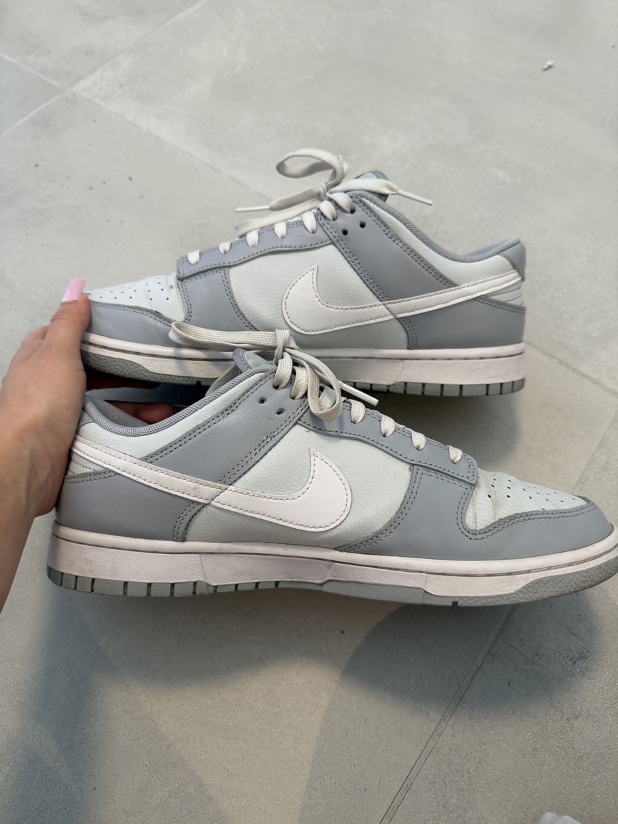 Nike Herrenschuhe: Nike Dunk Low, helles Grau, Grösse 45 – Gebraucht aus Unterlunkhofen von cgi99 2