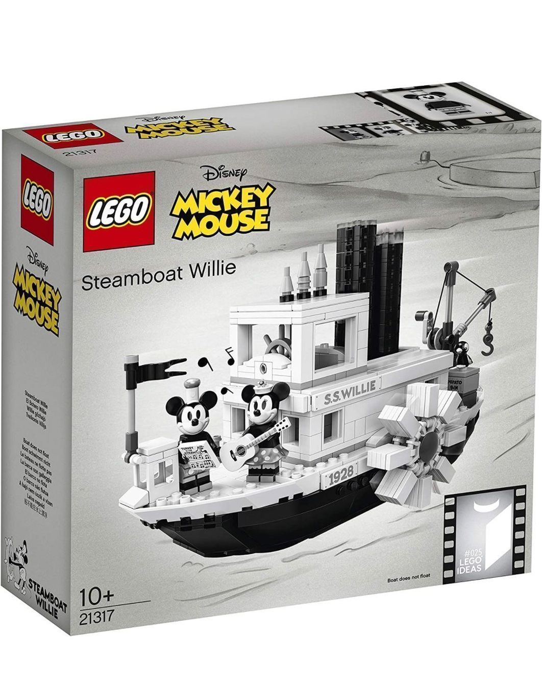 Lego Baukästen: Lego Ideas Steamboat Willie - 21317 – Neu und originalverpackt aus Basel von zekzek