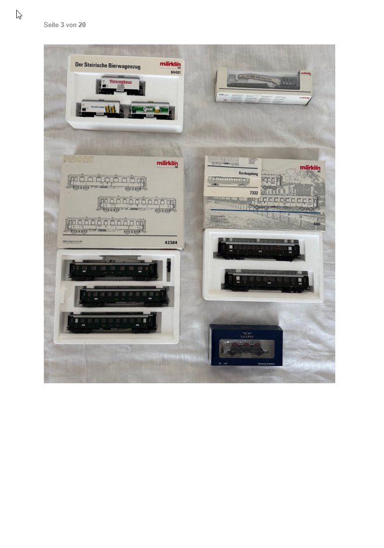Märklin Modelleisenbahnen: Modelleisenbahn Spur H0, AC Digital – Gebraucht aus Freidorf TG von Angel_77 1