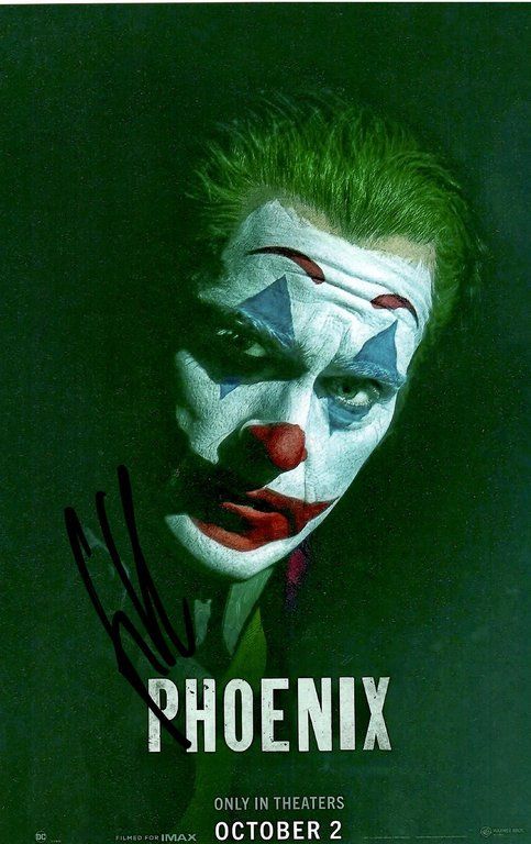 Autografi: JOKER Joaquin PHOENIX / AUTOGRAMME – Usato da Egg b. Zürich venduto da Dbunny