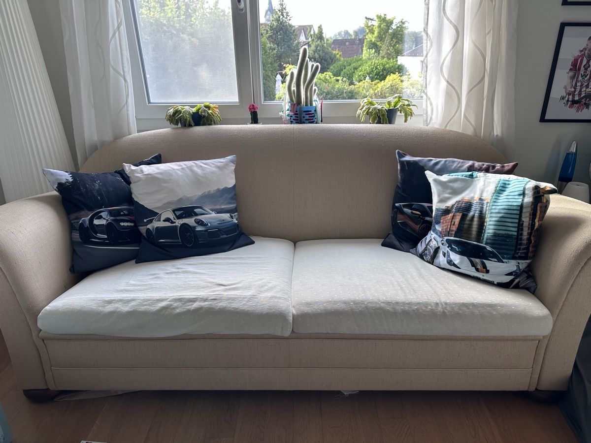 Divani: Sofa zu verschenken  – Usato da Langnau am Albis venduto da jos_r92z