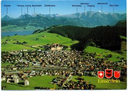 EINSIEDELN Flugaufnahme