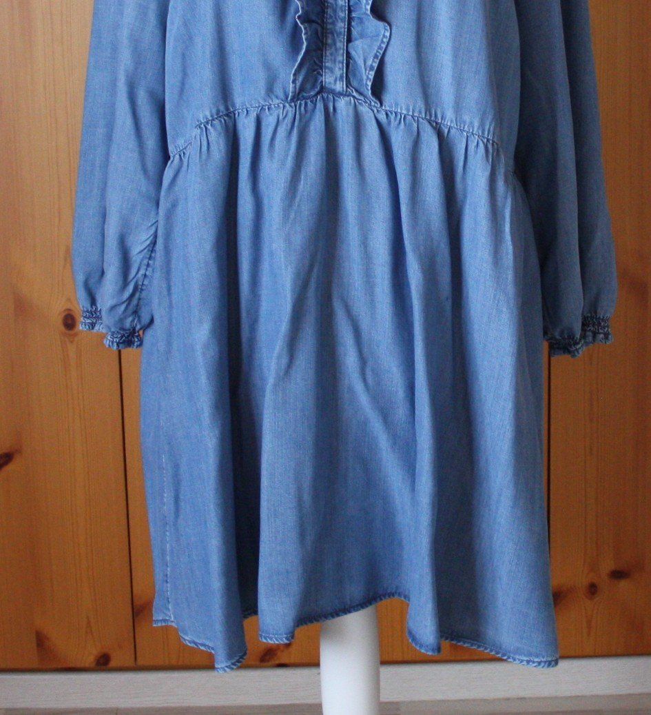 Vestiti: Kleid Langarm C & A Jeans blau Gr. 46 – Usato da Flüelen venduto da Diversicum-Curvy 2