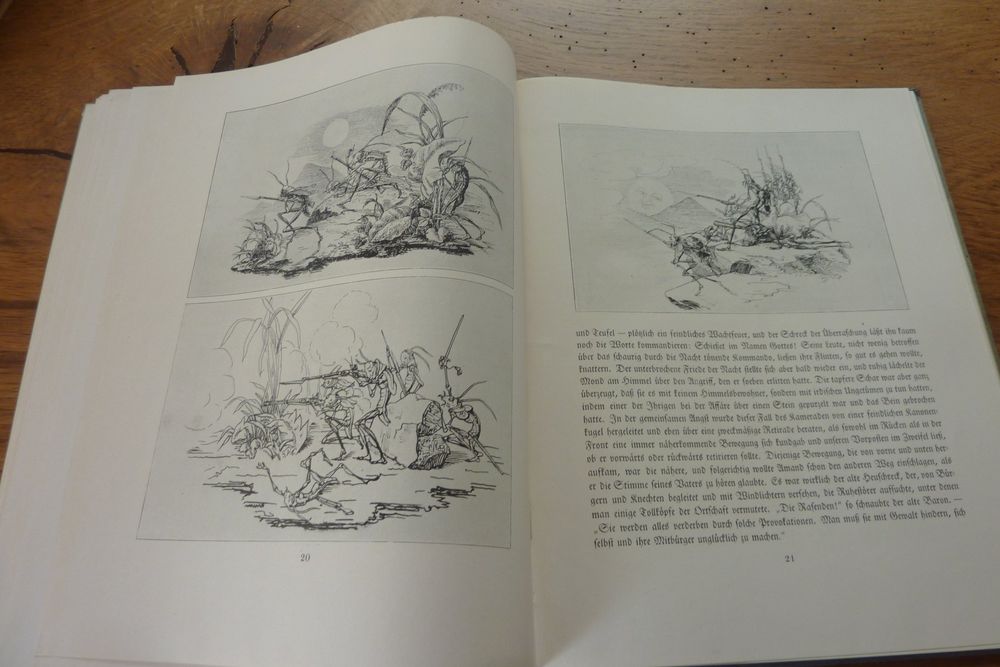 Der Mann v. Welt,der Grashüpfer,Martin Disteli,Künstler,1919 Kaufen