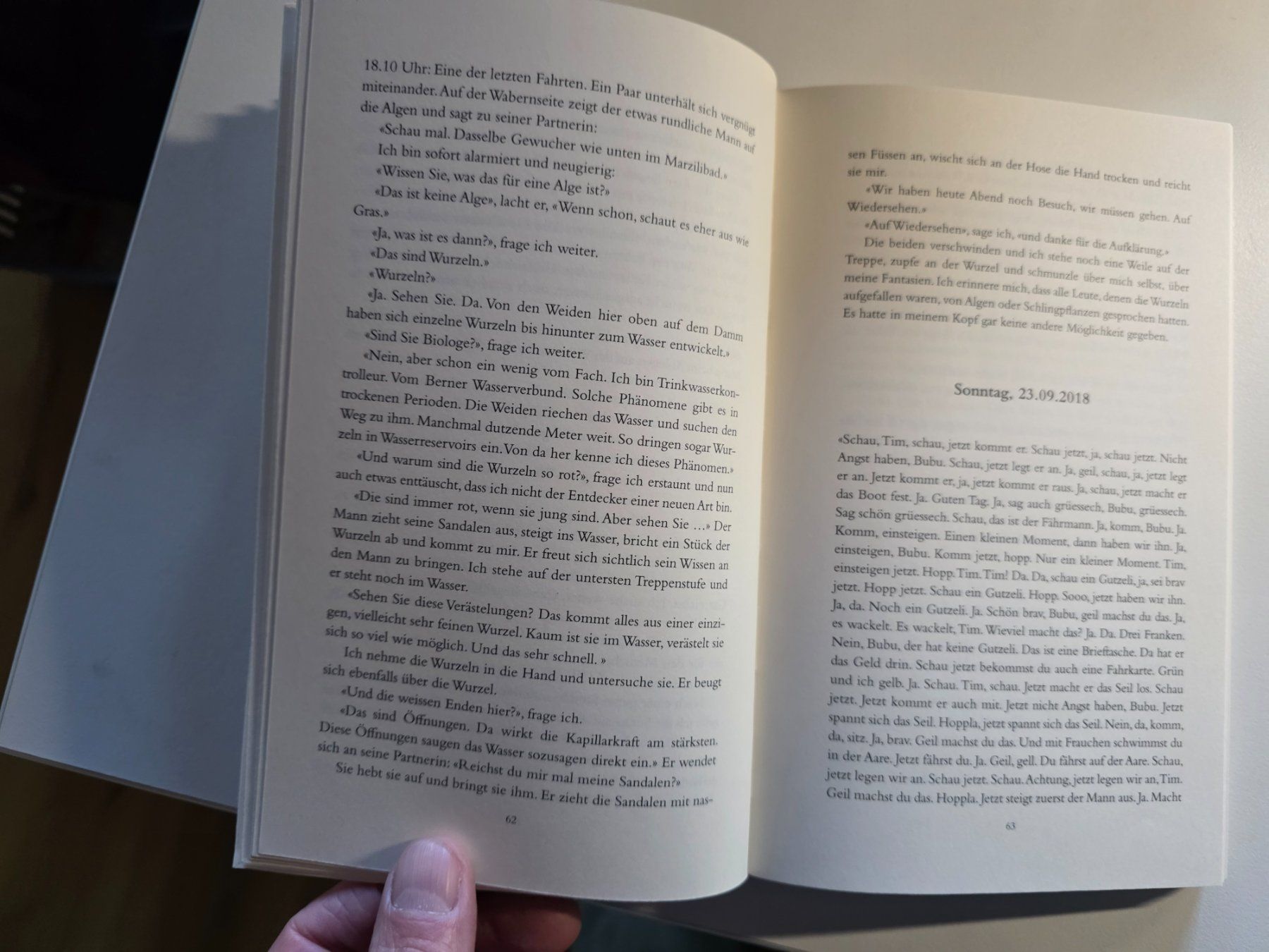 Libri: Aare - Logbuch eines Fährmanns - Daniel Glauser - 2021 – Usato da Walterswil BE venduto da Lonitti 6