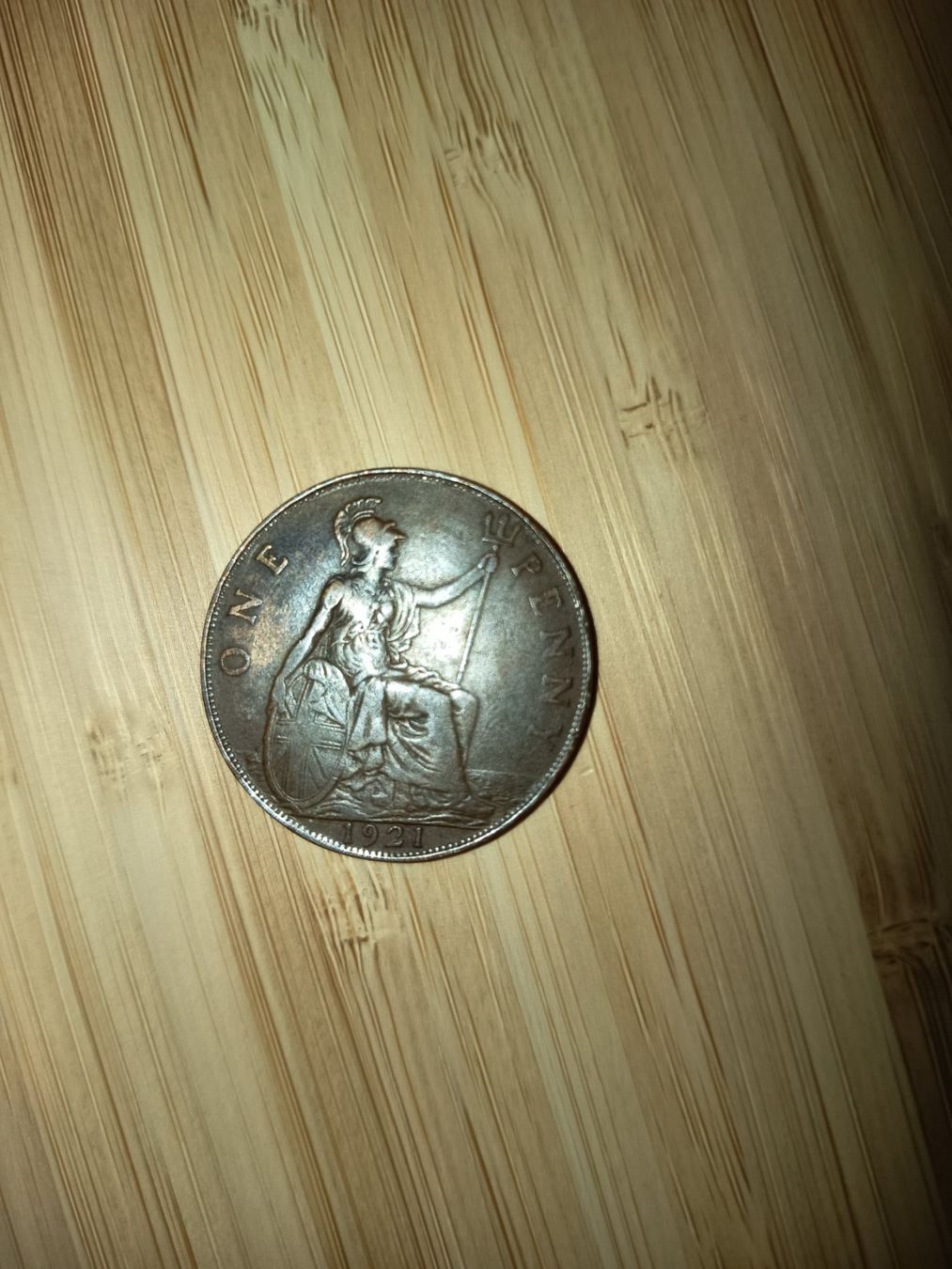 Tutti le monete: one penny 1921 – Usato da Wattwil venduto da LuckyLegoandCoins
