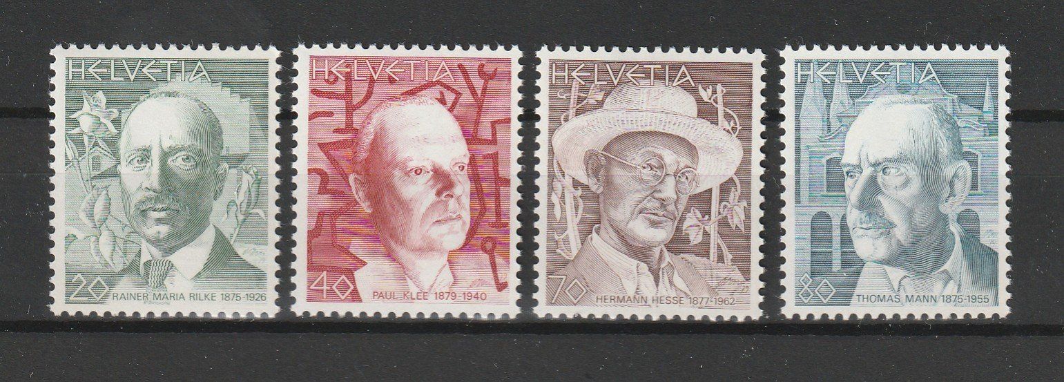 Tutti i francobolli: SUISSE 1979 - Portraits VI. ** – Nuovo (secondo la descrizione) da Bussigny venduto da jacky1953