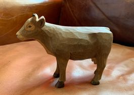 Rind, Kuh, Holz, Brienz, handgeschnitzt, Krippenfigur