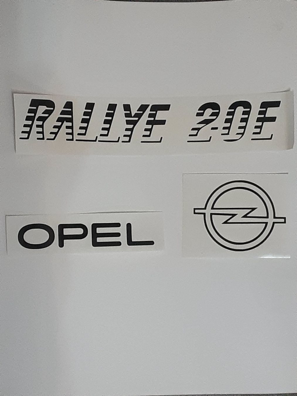Aufkleber Opel Kadett C Rallye 2.0 (Neu (gemäss Beschreibung)) in ...