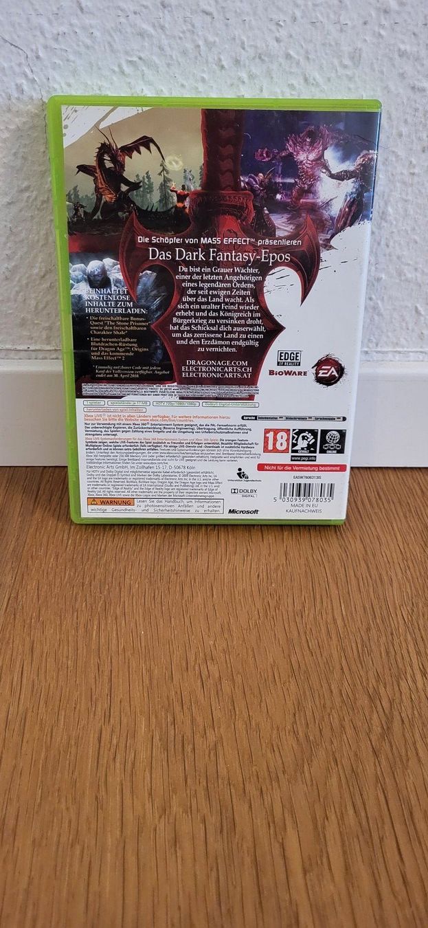 Microsoft Spiele: Xbox 360 - Dragon Age Origins – Gebraucht aus Münsingen von Heroism2010 1