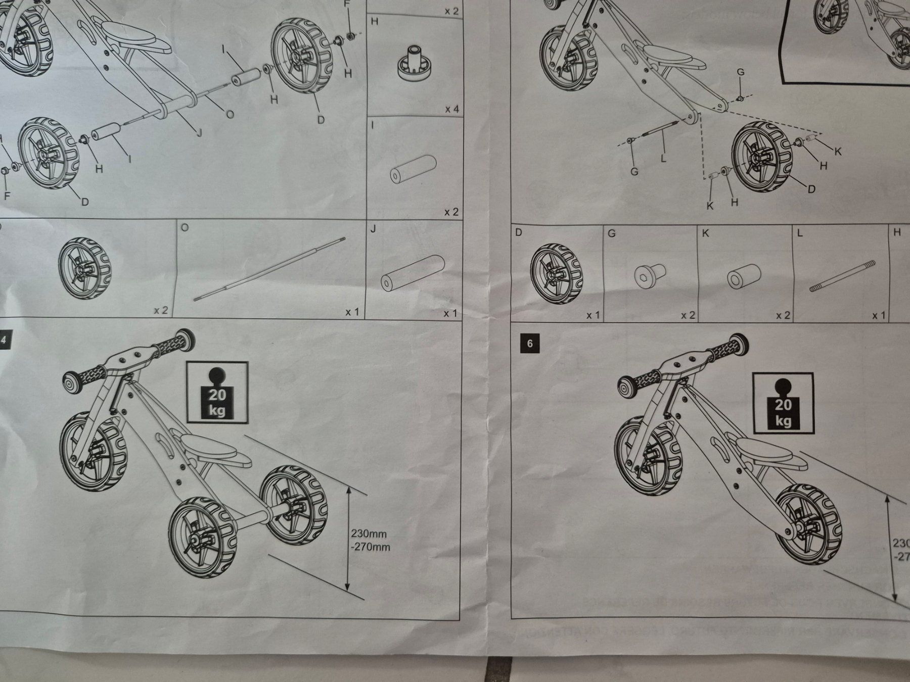 Biciclette: Lernlaufvelo 2in1 / 3-/2-Rad Holz – Usato da Stäfa venduto da unn_dj8d 4