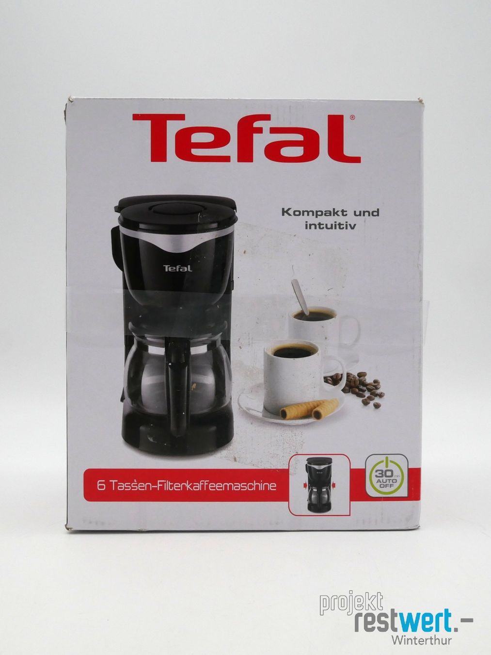 Kaffeemaschinen & Espressomaschinen: TEFAL Filterkaffeemaschine – Neu (gemäss Beschreibung) aus Winterthur von Restwert_Winterthur 4