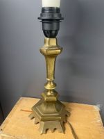 Art Deco Messinglampe