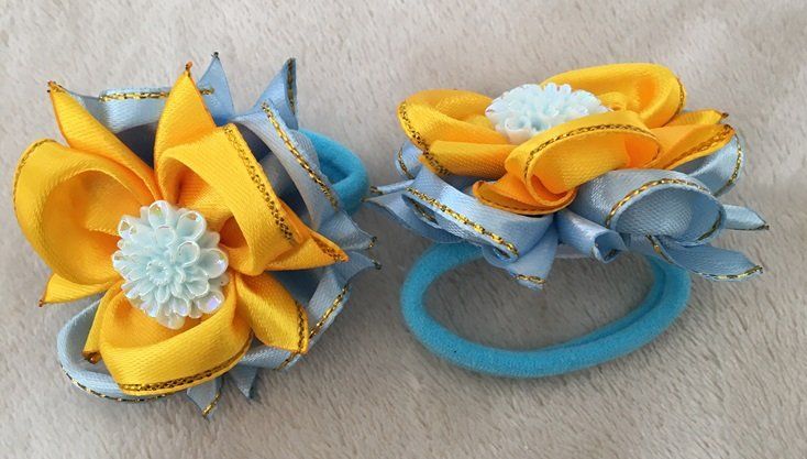 Accessori per capelli: Haargummis handgefertigt – Nuovo e nell'imballaggio originale da Grüningen venduto da tienda100 1