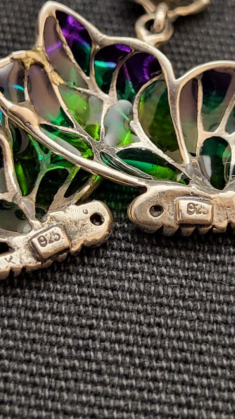 Ohrringe & -stecker: Silber-Ohrschmuck SCHMETTERLINGE – Defekt aus Basel von spinne02 7