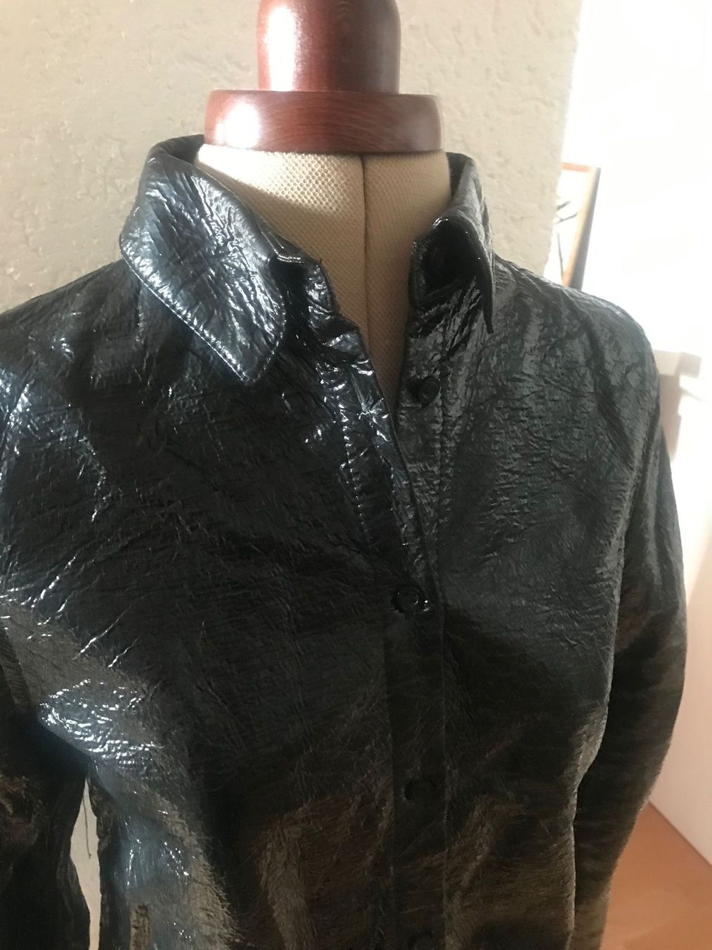 La Redoute Camicette: Chemise en vinyle - Collaboration Wandy Nylon – Usato da Basel venduto da Maria-Alexa 4