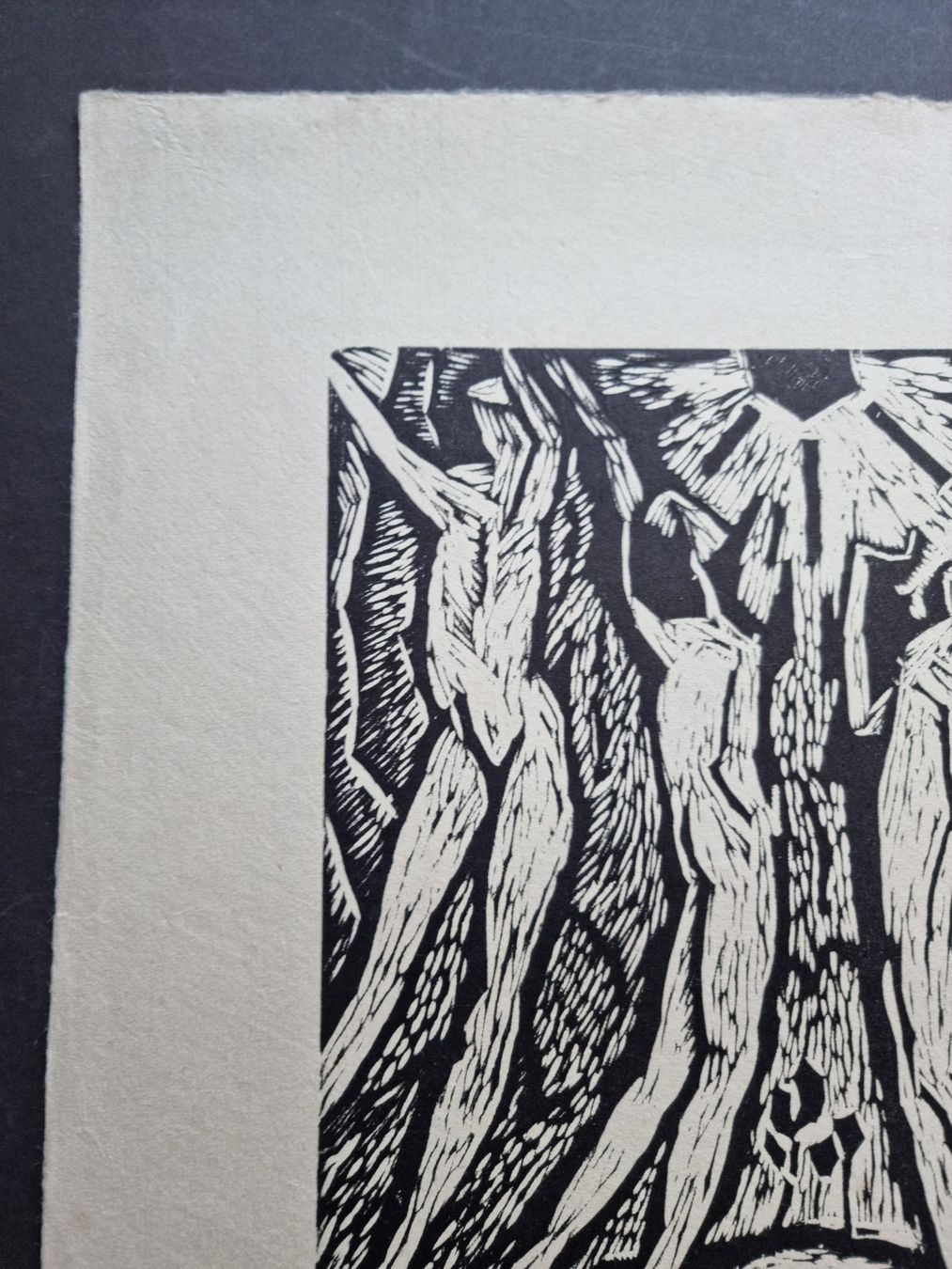 Gravures sur bois: OTTO MORACH HOLZSCHNITT MIT ATELIERSTEMPEL – D'occasion à Gersau par grafik-kunst 3
