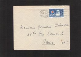 Pro Juventute SBK Nr. J48 , Lausanne-Paris , 12.Xll.1928