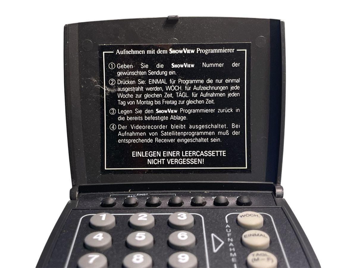 JVC Registratori: JVC ShowView Programmierer VIP-38CHB für VHS Recorder – Difettoso da Luzern venduto da woti-shop 3
