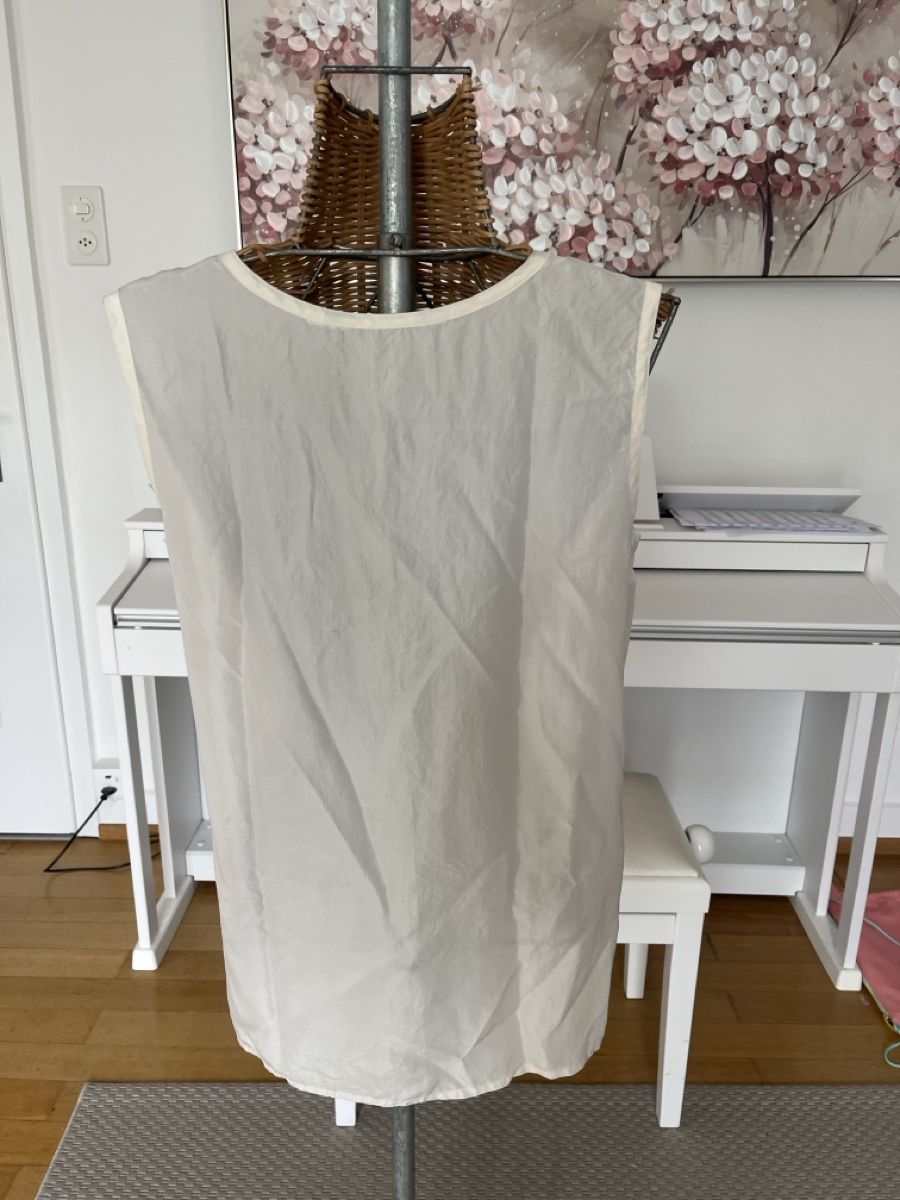 Top: Seidentop, Creme, L – Usato da Solothurn venduto da Bobesch08 3