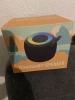 Bluetooth Lautsprecher schwarz mit Licht neu in OVP coop